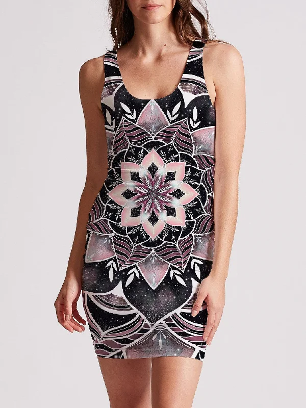 Galactic Rose Mini Dress