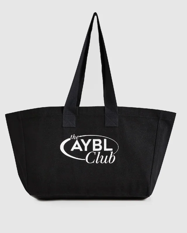 AYBL Club Tote Bag - Black