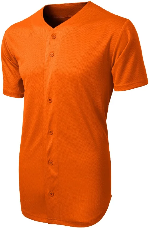 Faded – Pre-washed or faded look for a vintage vibeFaded – Pre-washed or faded look for a vintage vibeCLOSEOUT - Sport-Tek Posicharge Tough Mesh Full-Button Jersey