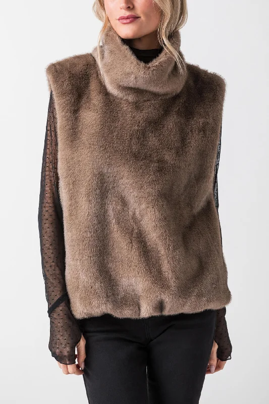 women's waistcoats that are available in multiple sizeswomen's waistcoats that are available in multiple sizesLook by M High Neck Brushed Fur Vest women's waistcoats that are available in multiple sizeswomen's waistcoats that are available in multiple sizesLook by M High Neck Brushed Fur Vest